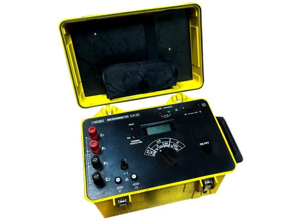 Pruebas de resistencia &oacute;hmica en interruptores